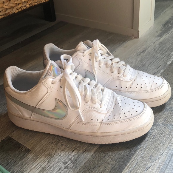 Nike Shoes Nike Holographic Court Vision Sneakers Poshmark